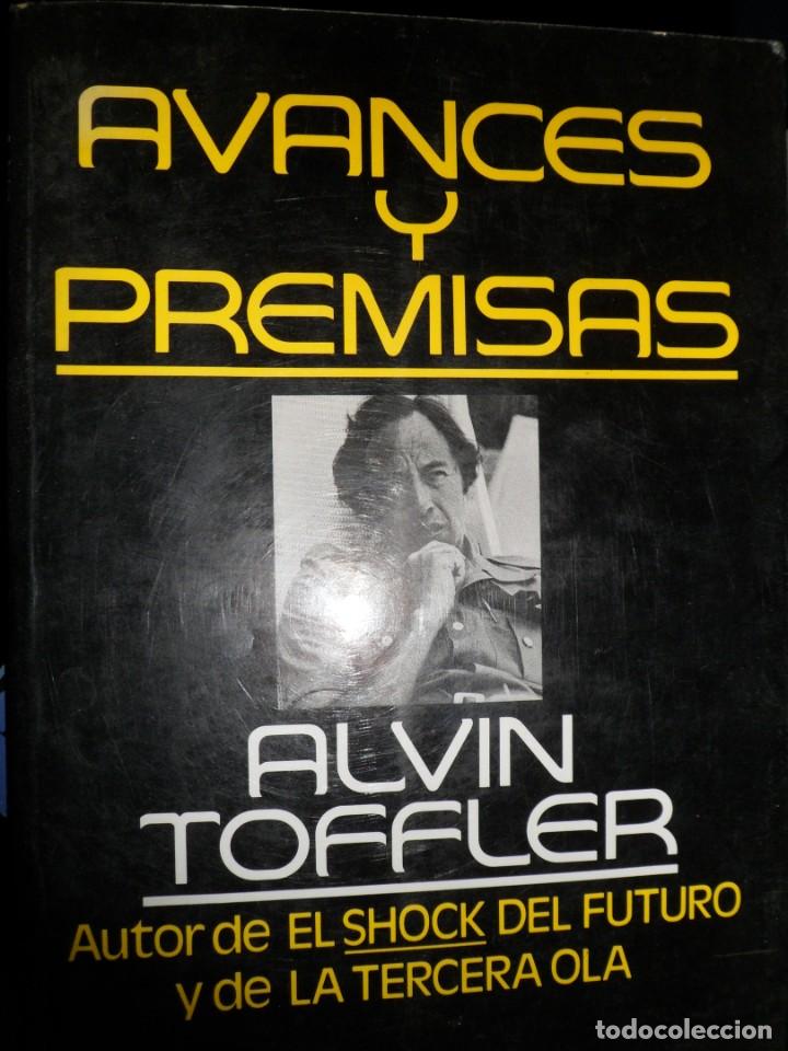 Libros de segunda mano: AVANCES Y PREMISAS. ALVIN TOFFLER. - Foto 1