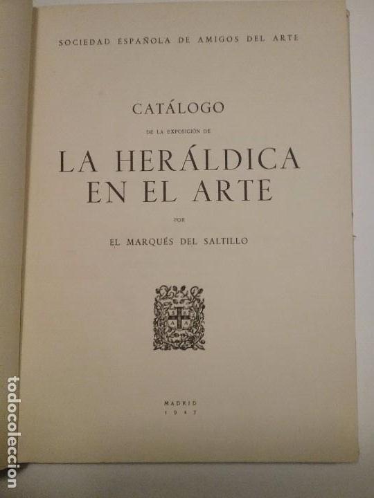 Libros de segunda mano: La Her&aacute;ldica en el Arte - Foto 2