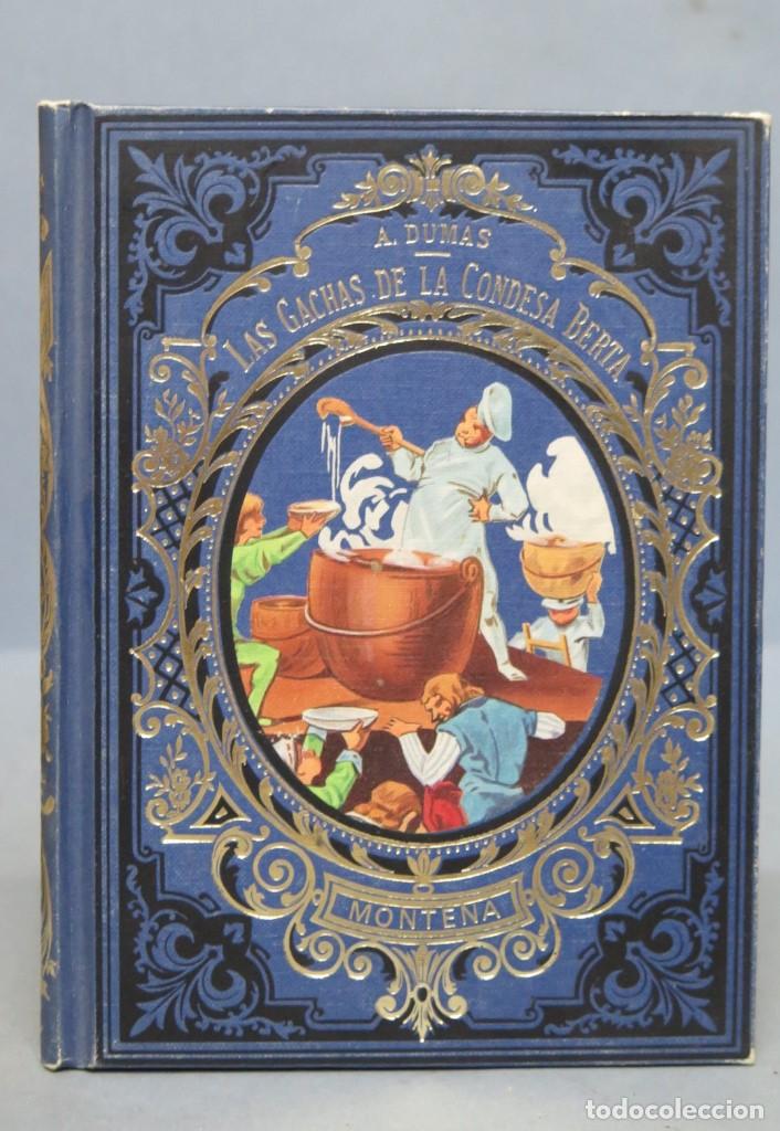 Libros de segunda mano: FACSIMIL 1880.- LAS GACHAS DE LA CONDESA BERTA. A. DUMAS - Foto 1
