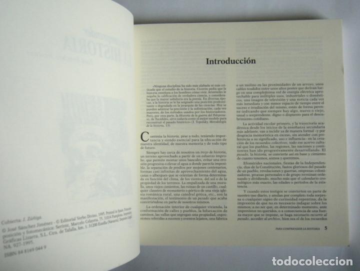 Libros de segunda mano: PARA COMPRENDER LA HISTORIA - JOSE SANCHEZ JIMENEZ - Foto 2
