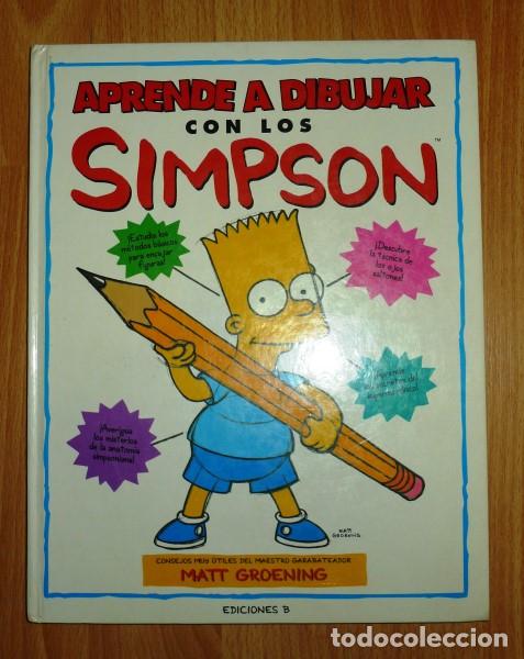 Libros de segunda mano: APRENDE A DIBUJAR CON LOS SIMPSON / Matt Groening - Foto 1