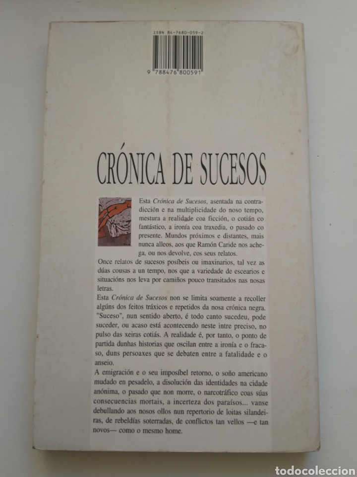 Libros de segunda mano: CR&Oacute;NICA DE SUCESOS/RAM&Oacute;N CARIDE OGANDO - Foto 3