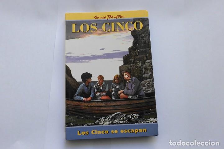 Libros de segunda mano: Los cinco se escapan. Enid Blyton. Libro - Foto 1