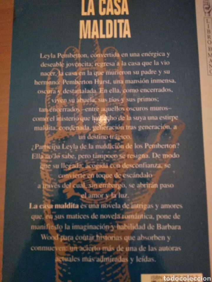Libros de segunda mano: La casa maldita. Barbara Wood - Foto 2