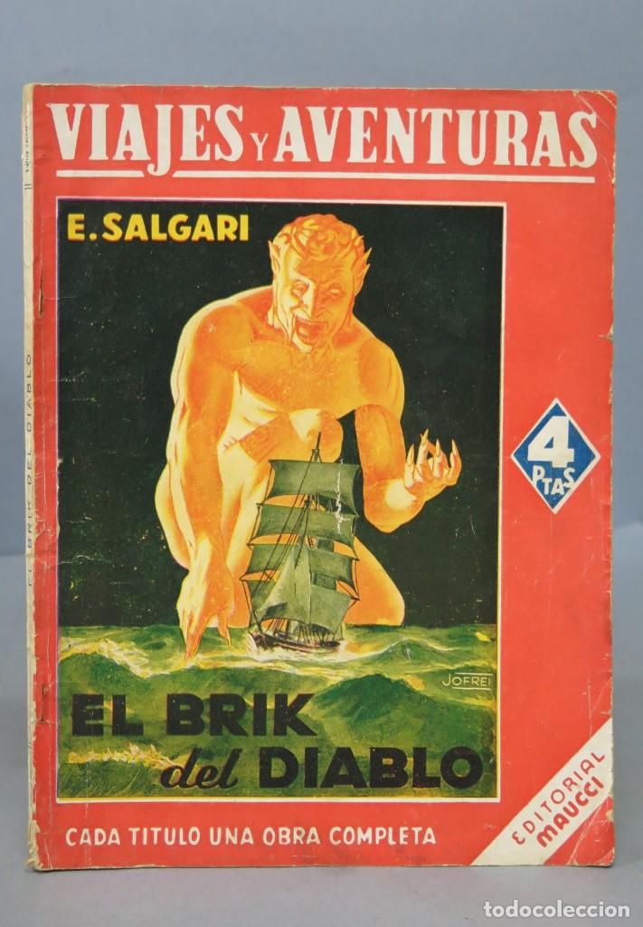 Libros de segunda mano: EL BRIK DEL DIABLO. E. SALGARI. ED. MAUCCI - Foto 1