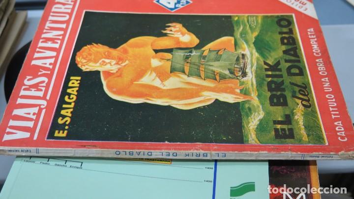 Libros de segunda mano: EL BRIK DEL DIABLO. E. SALGARI. ED. MAUCCI - Foto 2