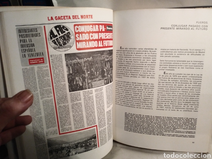 Libros de segunda mano: CRONICAS DE BILBAO. RAFAEL OSSA ECHABURU. PROLOGO. MARCELINO OREJA. 1976. - Foto 5