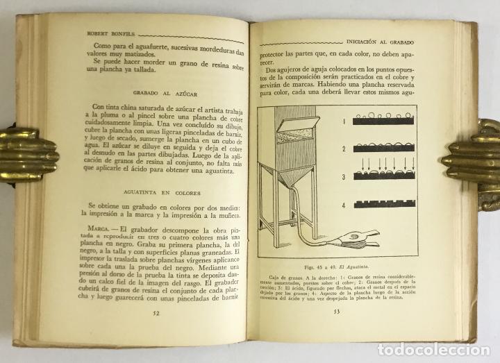 Libros de segunda mano: INICIACI&Oacute;N AL GRABADO. - BONFILS, Robert. - Foto 3