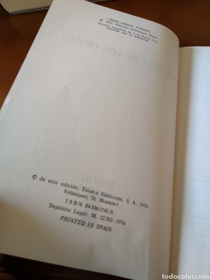Libros de segunda mano: LA RISA DE LOS DIOSES. MAURICE BLANCHOT #2150 - Foto 3