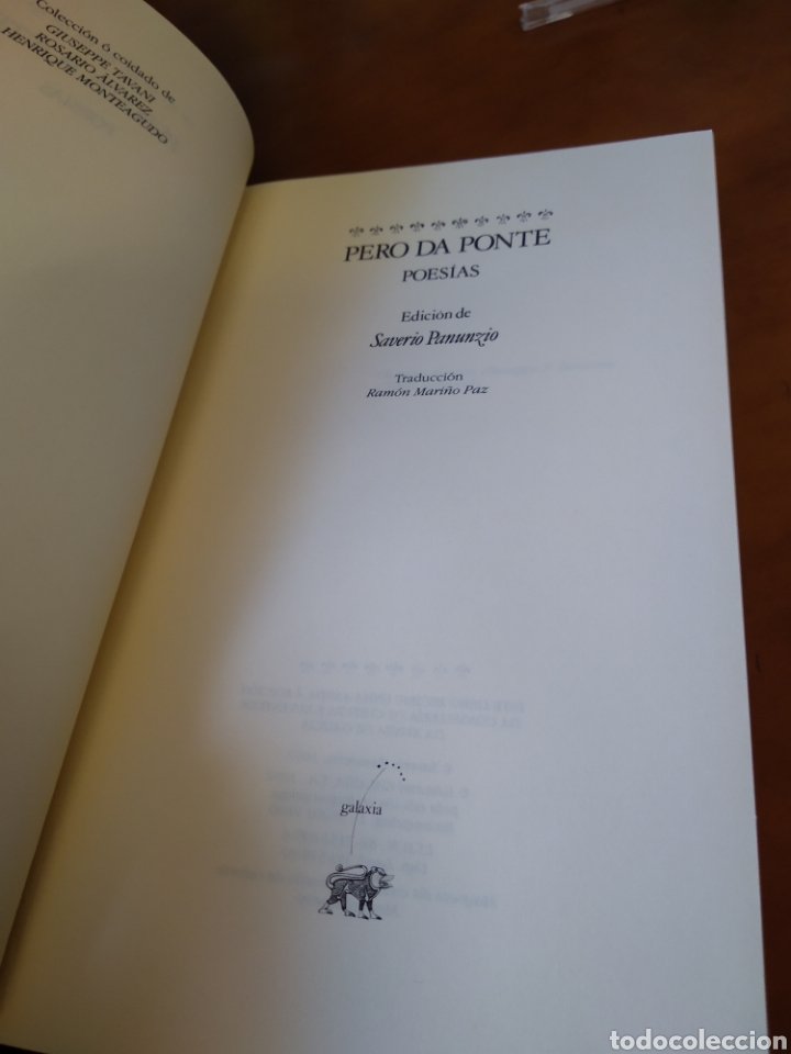 Libros de segunda mano: PEDRO DA PONTE. POES&Iacute;AS - Foto 2