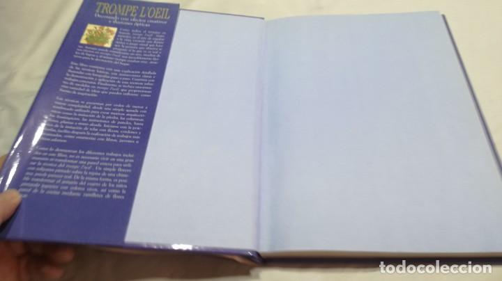 Libros de segunda mano: TROMPE LOEIL - DECORANDO CON EFECTOS CREATIVOS E ILUSIONES OPTICAS - Roberta Gordon-Smith - Foto 6