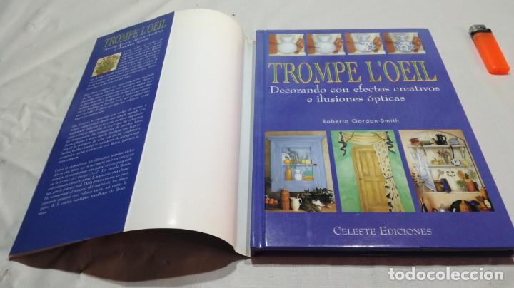 Libros de segunda mano: TROMPE LOEIL - DECORANDO CON EFECTOS CREATIVOS E ILUSIONES OPTICAS - Roberta Gordon-Smith - Foto 9
