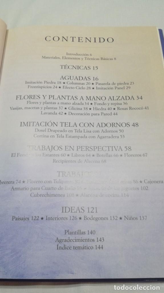 Libros de segunda mano: TROMPE LOEIL - DECORANDO CON EFECTOS CREATIVOS E ILUSIONES OPTICAS - Roberta Gordon-Smith - Foto 12