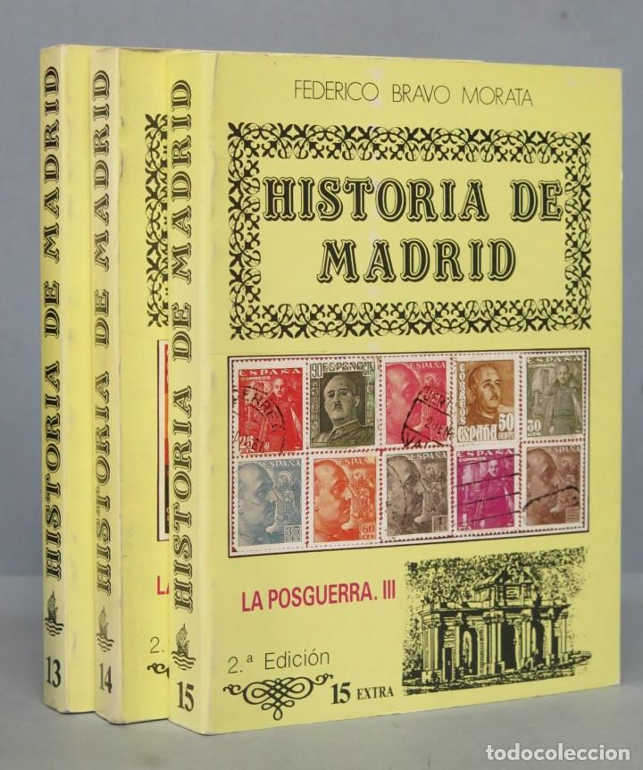 Libros de segunda mano: LA POSGUERRA. HISTORIA DE MADRID. BRAVO MORATA. 3 TOMOS - Foto 1