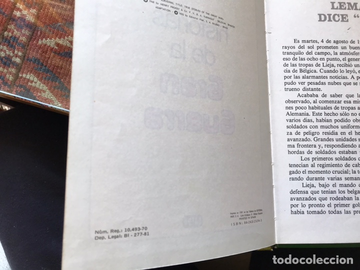 Libros de segunda mano: Historias de la gran Guerra. Laia. Como nuevo - Foto 3