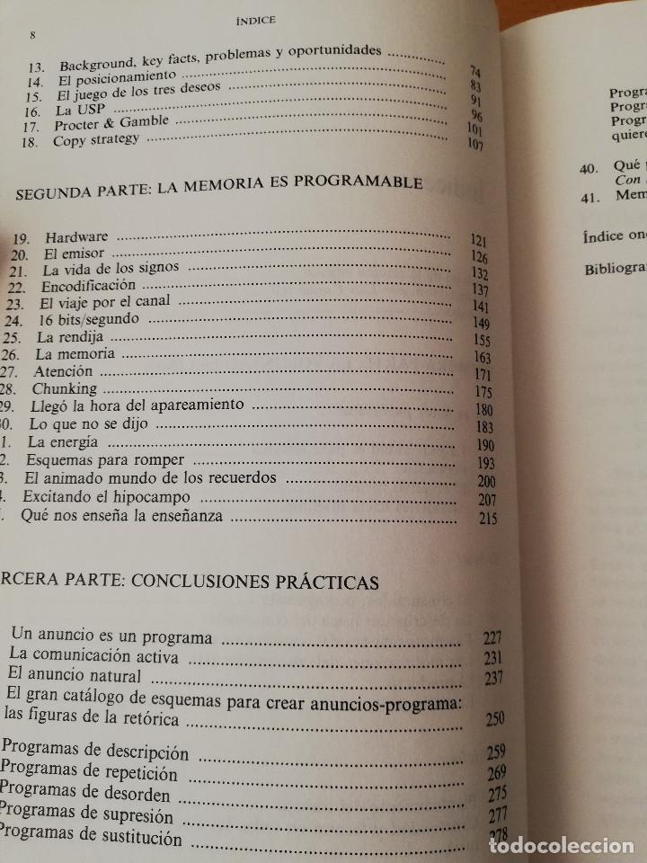 Libros de segunda mano: LA COMUNICACI&Oacute;N ACTIVA. PUBLICIDAD S&Oacute;LIDA (MAR&Ccedil;AL MOLIN&Eacute;) DEUSTO - Foto 4