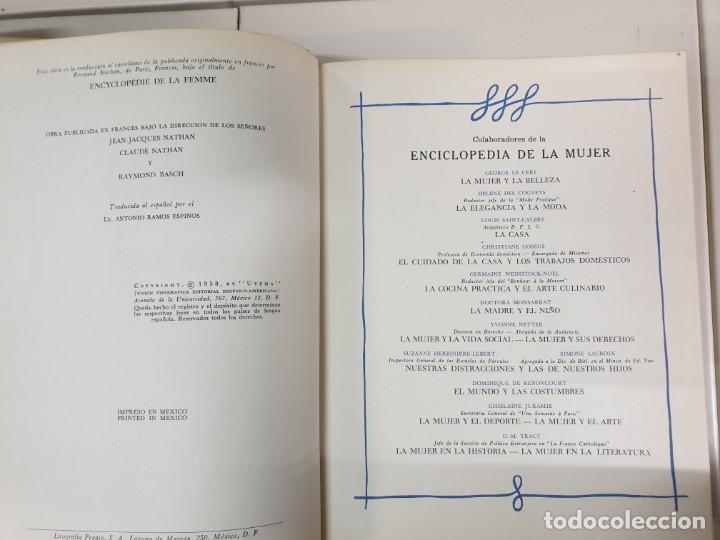 Libros de segunda mano: ENCICLOPEDIA DE LA MUJER 1958 - Foto 4