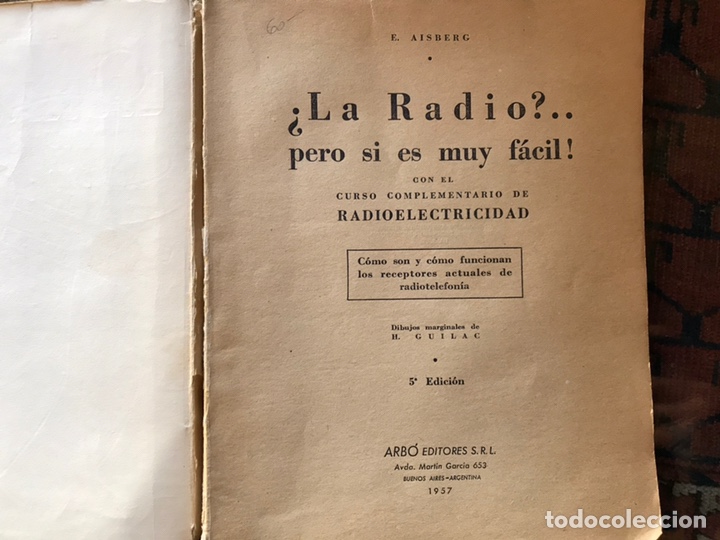Libros de segunda mano: La radio?...pero si es muy f&aacute;cil. E. Aisberg - Foto 3
