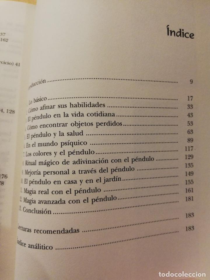 Libros de segunda mano: LA MAGIA DEL P&Eacute;NDULO PARA PRINCIPIANTES (RICHARD WEBSTER) EDICIONES OBELISCO - Foto 3