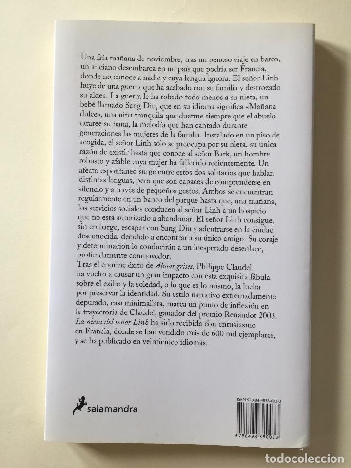 Libros de segunda mano: LA NIETA DEL SE&Ntilde;OR LINH - PHILIPPE CLAUDEL _LEY538 - Foto 2