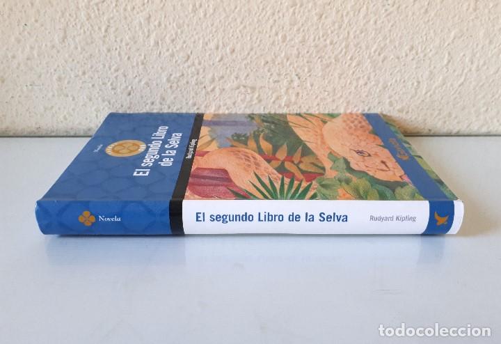 Libros de segunda mano: RUDYARD KIPLING / EL SEGUNDO LIBRO DE LA SELVA / GAVIOTA 2005 TR&Eacute;BOL ORO - Foto 3