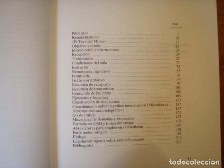Libros de segunda mano: LIBRO CURSO DE C&Oacute;DIGO MORSE EDITORIAL NAVAL - Foto 4