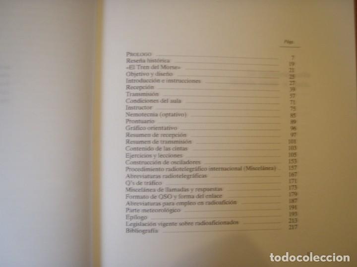 Libros de segunda mano: LIBRO CURSO DE C&Oacute;DIGO MORSE EDITORIAL NAVAL - Foto 5
