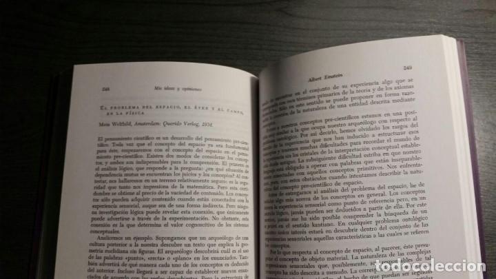 Libros de segunda mano: ALBERT EINSTEIN - MIS IDEAS Y OPINIONES - ANTONI BOSCH - Foto 3