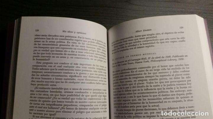 Libros de segunda mano: ALBERT EINSTEIN - MIS IDEAS Y OPINIONES - ANTONI BOSCH - Foto 4