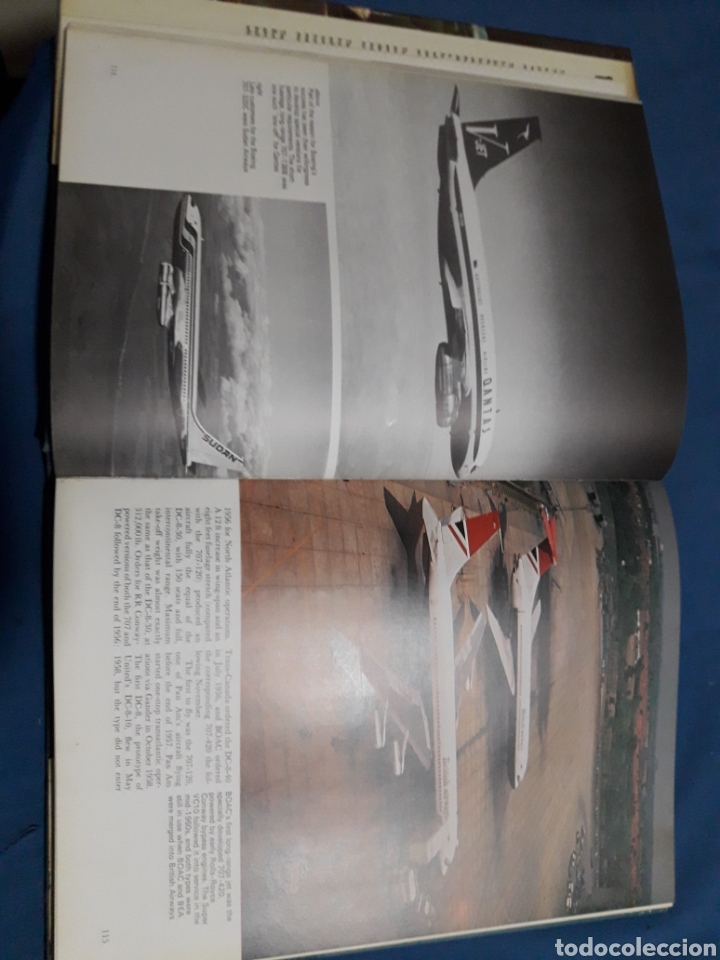 Libros de segunda mano: RARO LIBRO HISTORIA DEL AVION EN INGLES - Foto 2