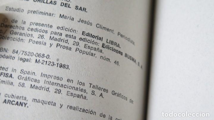 Libros de segunda mano: ROSAL&Iacute;A DE CASTRO. EN LAS ORILLAS DEL SAR - Foto 2