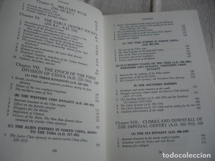 Libros de segunda mano: Eberhard, Wolfram. A history of China - Foto 5