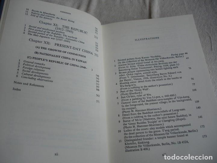 Libros de segunda mano: Eberhard, Wolfram. A history of China - Foto 7
