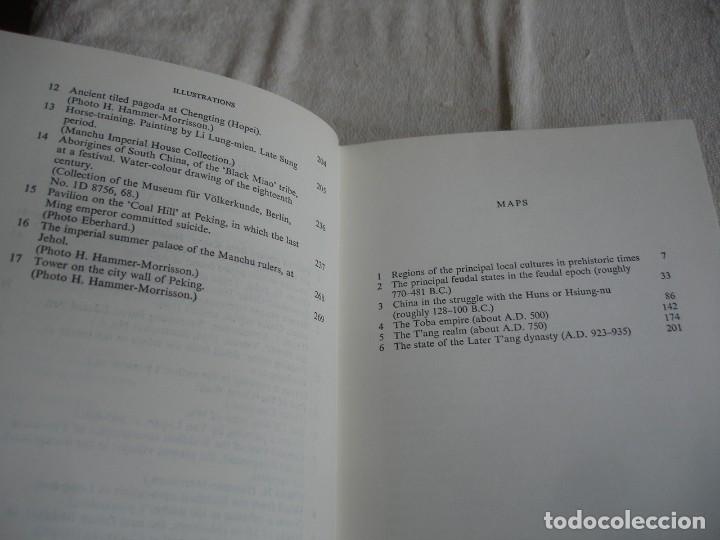 Libros de segunda mano: Eberhard, Wolfram. A history of China - Foto 8