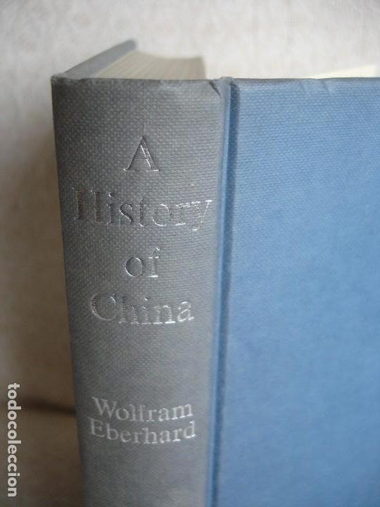 Libros de segunda mano: Eberhard, Wolfram. A history of China - Foto 1