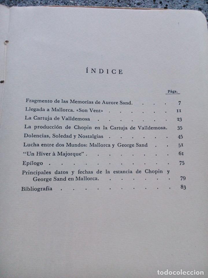 Libros de segunda mano: Chopin y George Sand en Mallorca - Foto 4