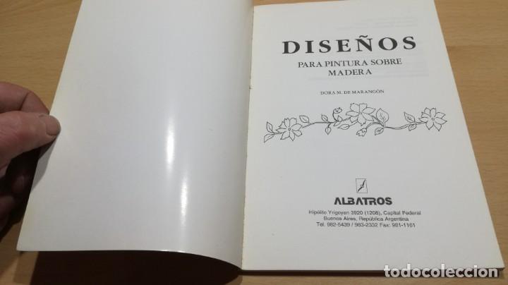 Libros de segunda mano: DISE&Ntilde;OS PARA PINTURA SOBRE MADERA -  DORA DE MARANGON - MANOS PRACTICAS - Foto 4