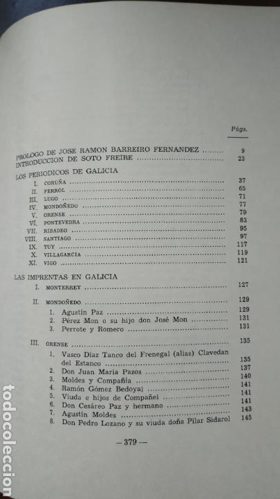 Libros de segunda mano: La imprenta en Galicia - Foto 3