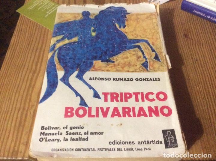 Livres d'occasion: Triptico bolivariano alfonso rumazo gonzales