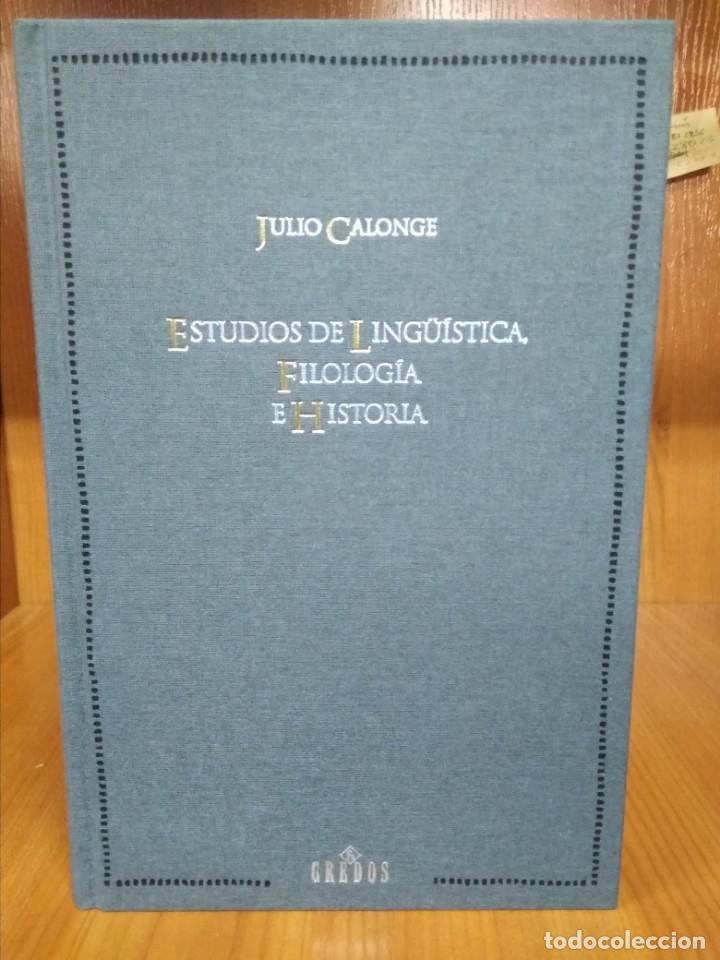 Libros de segunda mano: Estudios de ling&uuml;&iacute;stica, filosof&iacute;a e historia - Foto 1