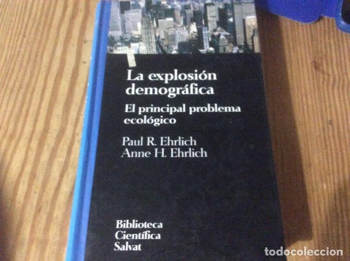 Second hand books: LA EXPLOSION DEMOGRAFICA - EL PRINCIPAL PROBLEMA ECOLOGICO -- BIBLIOTECA CIENTICA SALVAT