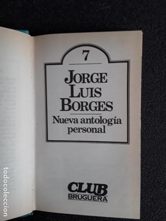 Libros de segunda mano: Borges, Jorge Luis. Nueva antolog&iacute;a personal. - Foto 2