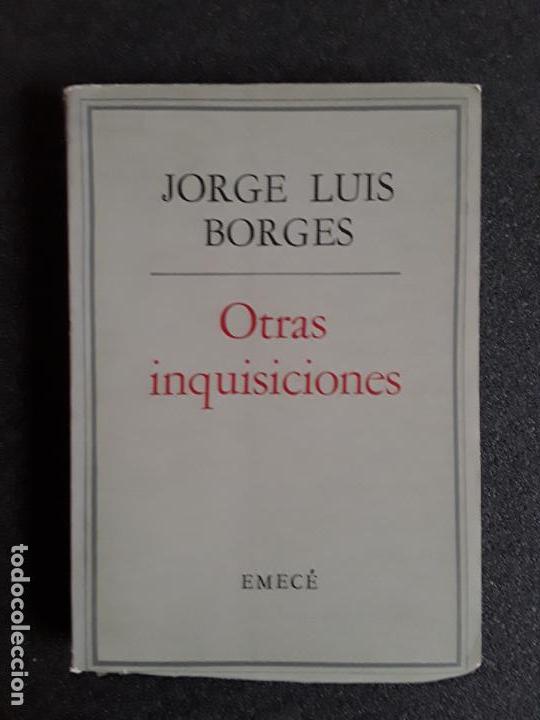 Libros de segunda mano: Borges Jorge Luis.Otras inquisiciones. Buena prosa. - Foto 1