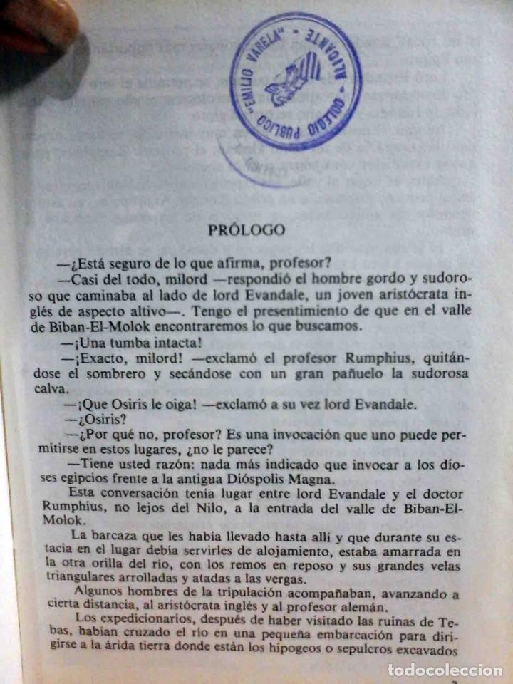 Libros de segunda mano: La novela de una momia - Editorial Toray - Foto 3