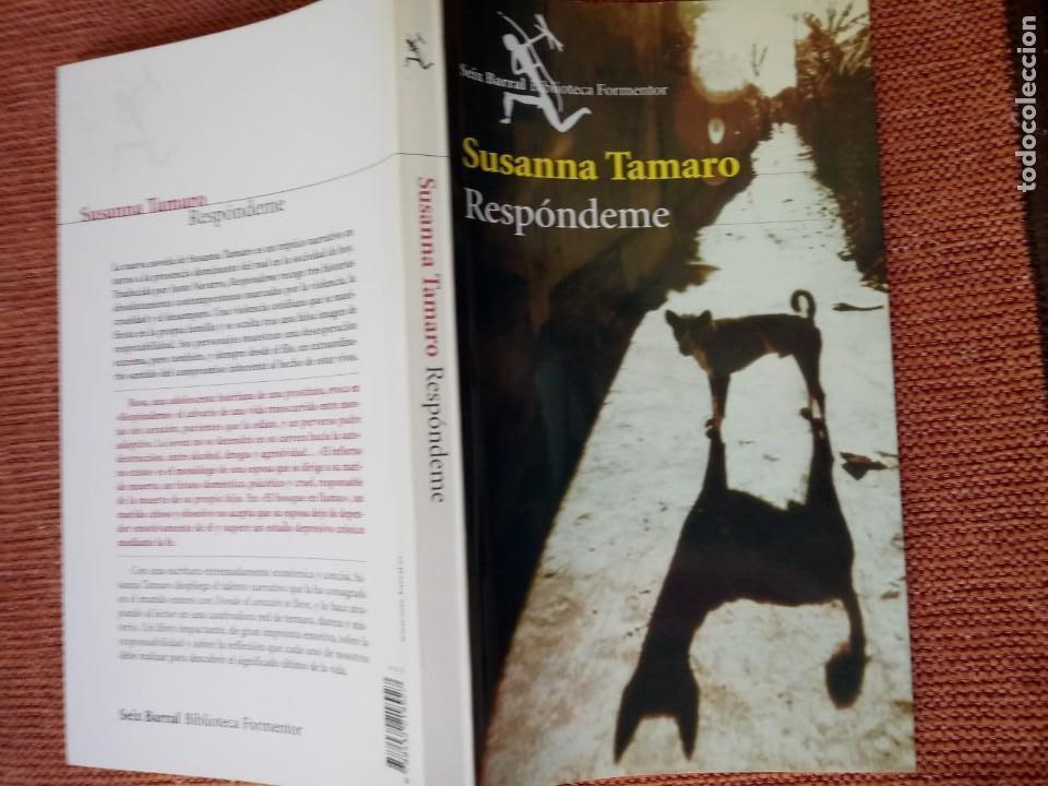 Libros de segunda mano: LIBRO. RESP&Oacute;NDEME, DE SUSANA TAMARO. NUEVO SIN USAR. - Foto 1