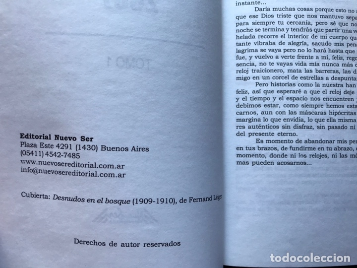 Libros de segunda mano: Mundo literario 2007. Tomo uno. Nuevo ser. Buenos Aires. - Foto 4 - 155886869