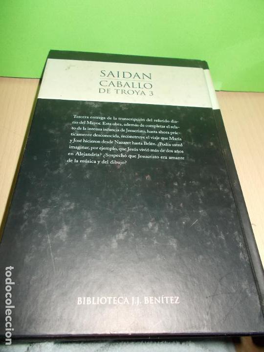 Libros de segunda mano: Saidan, caballo de Troya 3. J. J. Ben&iacute;tez - Foto 2