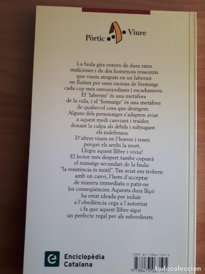 Libros de segunda mano: QUI TALLAVA EL FORMATGE? UNA PAR&Ograve;DIA. MASON BROWN. J.D. - Foto 2