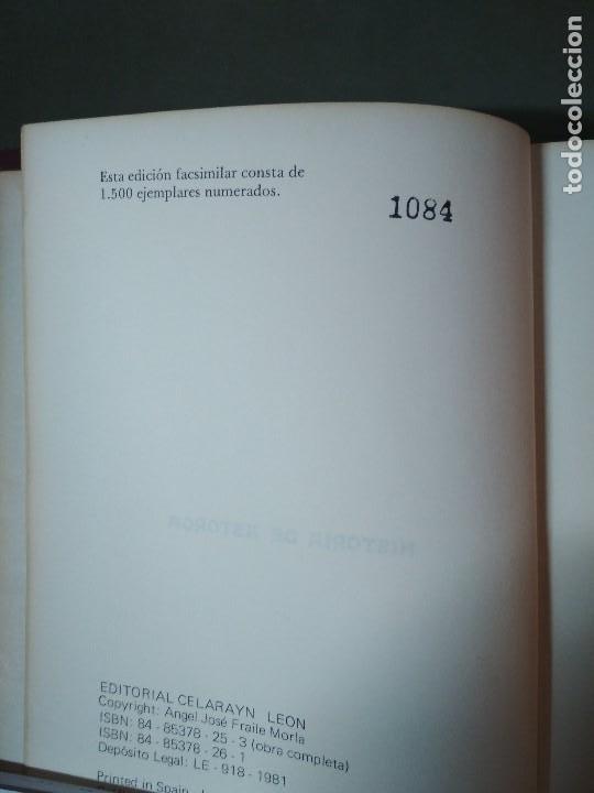 Libros de segunda mano: HISTORIA DE ASTORGA . Facsimil N&ordm; 1084 - 1981 - Foto 5