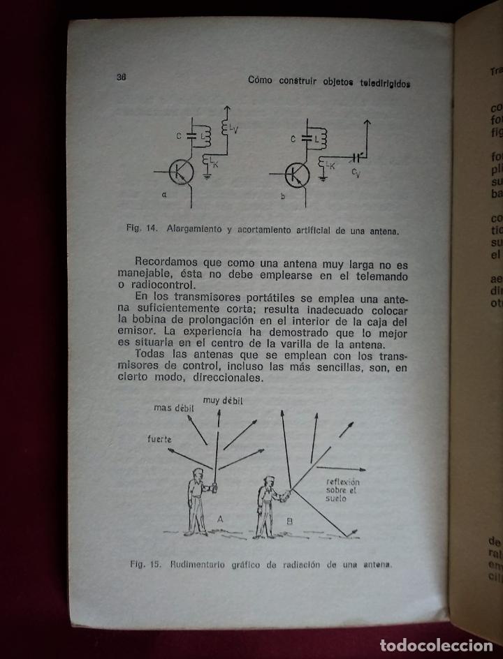 Libros de segunda mano: COMO CONSTRUIR OBJETOS TELEDIRIGIDOS | PABLO STONE| RODEGAR 1975 - Foto 4